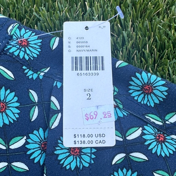 Maeve by Anthropologie Amazing Blue Daisy Pants - Picture 4 of 7